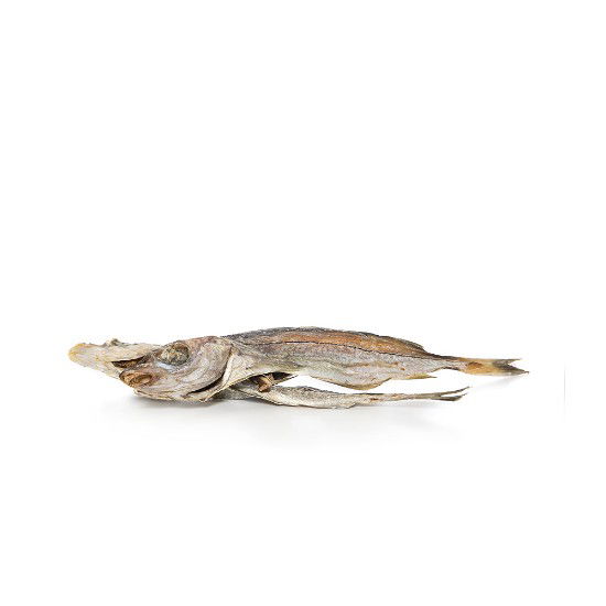 Een gedroogde wijting snack van Darf