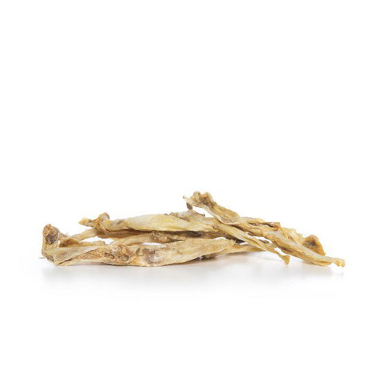 Meerdere snack hazenoren met haar van Darf bij elkaar