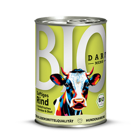 Afbeeldingen van Darf Bio Menu Sappig Rund 400g in Blik