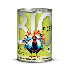 Afbeeldingen van Darf Bio Menu Lekker Kalkoen 400g in Blik