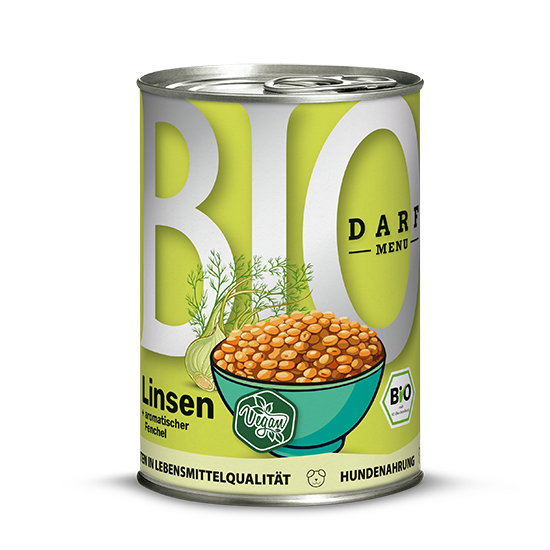 Darf Bio Menu Vega Linsen 410g