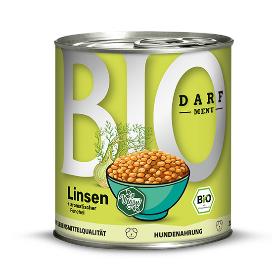 Darf Bio Menu Vega Linsen 810g
