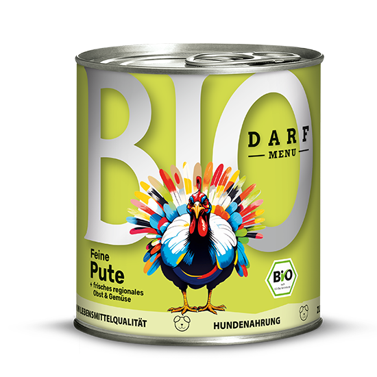 Darf Bio Menu Malse Kip 800g