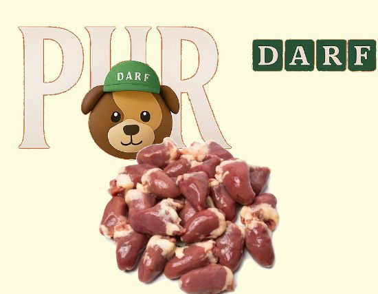 Afbeeldingen van BARF Kippenhartjes (500 gram)