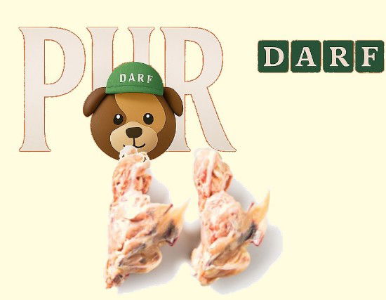 Afbeeldingen van BARF Kippenkarkas (500 gram)