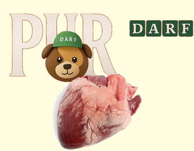 Afbeeldingen van Barf Runderhart 500g