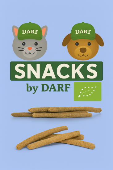 Afbeeldingen van DARF BIO Snacks  Vleessticks Kip 6 stuks