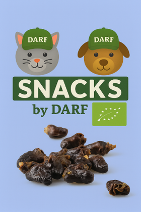 Afbeeldingen van DARF BIO Snack – Kippenhartjes 200 gram