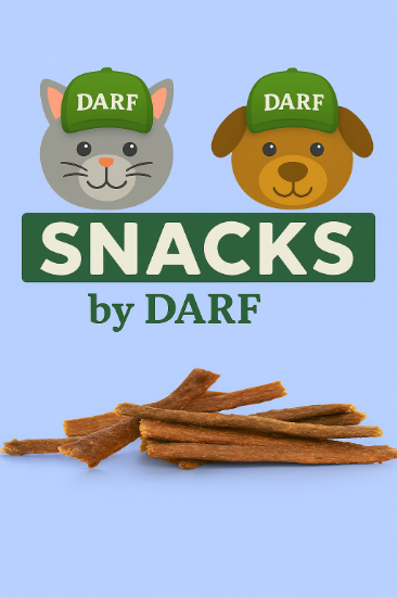 Afbeeldingen van DARF Snacks - Vleesstrips Eend (ca. 100 gram)