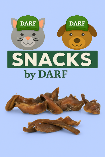 Afbeeldingen van DARF Snacks - Varkensoorreepjes (ca. 200 gram)