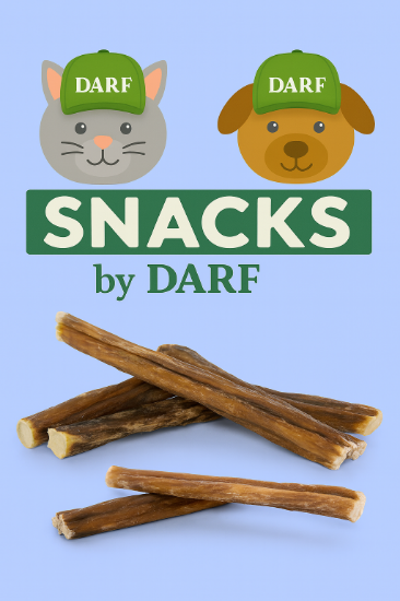 Afbeeldingen van DARF Snacks - Bullepees (4 stuks)