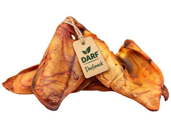 Afbeeldingen van DARF Snacks - Varkensoren (3 stuks)
