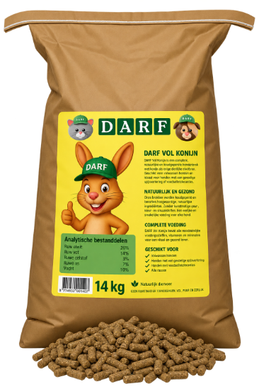 Afbeeldingen van DARF Vol Konijn 14 kg